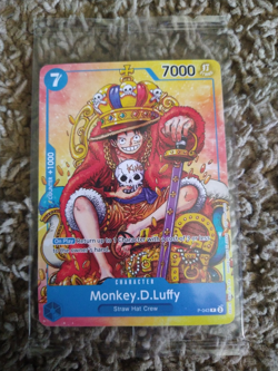 RARE Monkey D. Luffy P-043 Promo Card One Piece NYCC Comic Con Sealed! - Image 3