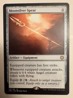 Moonsilver Spear #118 (NM) Game Night: Free-For-All GN3 Magic MTG - Image 1