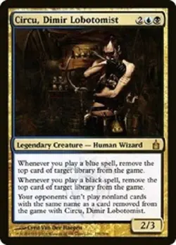 Circu, Dimir Lobotomist Ravnica: City of Guilds MTG - Image 1
