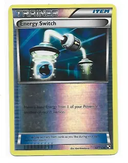 2011 Pokemon Black & White Reverse Foil  #94  ENERGY SWITCH - Image 1