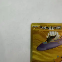 Pokemon Raging Bolt ex 218/162 Temporal Forces Gold Hyper Rare Full Art NM - Image 2
