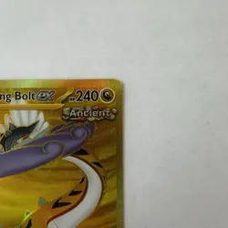 Pokemon Raging Bolt ex 218/162 Temporal Forces Gold Hyper Rare Full Art NM - Image 3