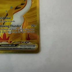 Pokemon Raging Bolt ex 218/162 Temporal Forces Gold Hyper Rare Full Art NM - Image 4