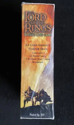 2002 Lord Of The Rings Gandalf 63 Card Starter Deck Mines of Moria Decipher - Image 7