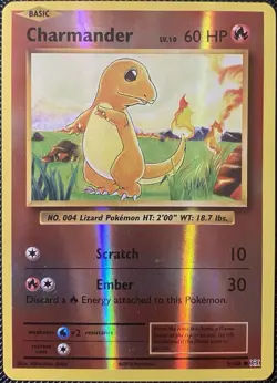 Charmander 9/108 Evolutions Reverse Holo - Pokémon Card - Image 3