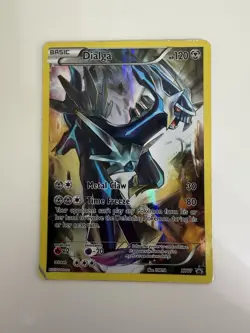 Dialga XY77 Holo Mythical Black Star Promo Pokemon Card 2015 Full Art - Image 3