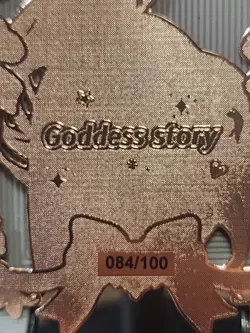 Veronica ? Numbered 084/00 Goddess Story Metal Card Genshin Impact Spicy Booty - Image 3