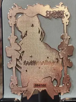 Veronica ? Numbered 084/00 Goddess Story Metal Card Genshin Impact Spicy Booty - Image 5