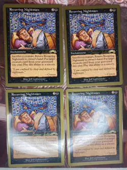 Recurring Nightmare x 1 Near Mint Magic the Gathering MTG Card - Image 1