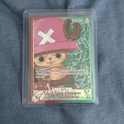 Tony Tony Chopper Alternate Alt Art OP08-001  ONE PIECE Card Game TCG NM ENGLISH - Image 1