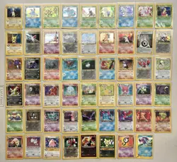 Vintage WOTC Holo Pokemon Collection Neo Series And Black Star Promo 53 Cards - Image 1