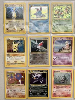 Vintage WOTC Holo Pokemon Collection Neo Series And Black Star Promo 53 Cards - Image 2