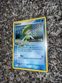 2005 Pokemon EX Deoxys Lombre #34 Reverse Holo - Vintage Stamped Pokemon Card! - Image 3