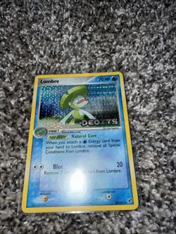 2005 Pokemon EX Deoxys Lombre #34 Reverse Holo - Vintage Stamped Pokemon Card! - Image 8