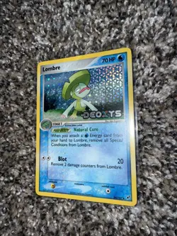 2005 Pokemon EX Deoxys Lombre #34 Reverse Holo - Vintage Stamped Pokemon Card! - Image 9