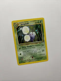 2001 Neo Genesis Jumpluff Holo 7/111 Rare WOTC Pokemon Card TCG NM Mint *Swirl!* - Image 9