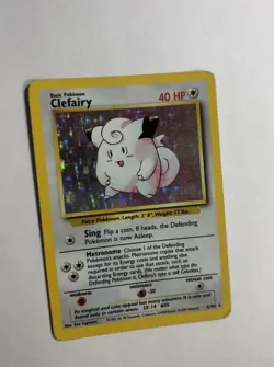 2x 1999 Base Set Holo Machamp 8/102 + Clefairy 5/102 WOTC Pokemon Card TCG Lot! - Image 9