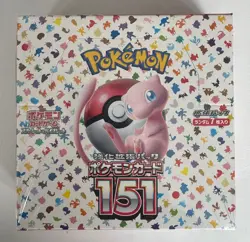 Pokemon Card Scarlet & Violet Pokemon Card 151 Booster Box SV2a Japanese Sealed - Image 1