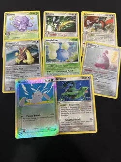 Pokemon TCG: Vintage 2003-8 Binder 35 Card Lot Ft E Series, Pop Series, Ex Era - Image 1