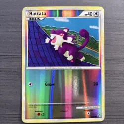 Pokémon TCG Rattata Legendary Collection Reverse Holo Card 64/90 - Image 1
