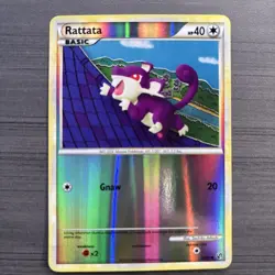 Pokémon TCG Rattata Legendary Collection Reverse Holo Card 64/90 - Image 3