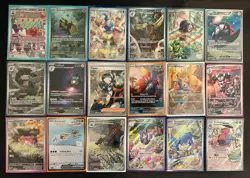 Pokemon TCG Illustration Rare Lot of 18 Cards - Scarlet & Violet IR Lot C - Image 1