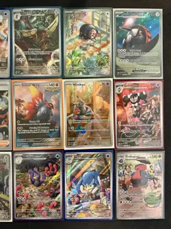 Pokemon TCG Illustration Rare Lot of 18 Cards - Scarlet & Violet IR Lot C - Image 3