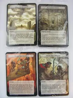 DUSKMOURN ARCHENEMY ~ SEALED COMPLETE SET OF 40 SCHEME CARDS ~ MTG COMMANDER BOX - Image 6