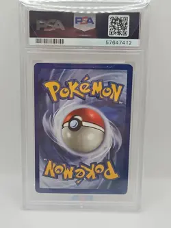 SEADRA 1999 POKEMON FOSSIL #42 1ST EDITION PSA 8 VINTAGE GRADED CARD NON-HOLO - Image 2