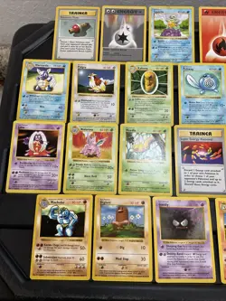 (30) Pokemon Non Holo Card VTG 1ST EDITION 1999 ALL Shadowless Charmander Machop - Image 6