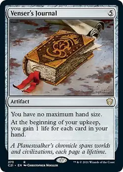Venser's Journal Commander 2021 Regular - Image 1