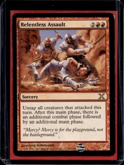 2007 Magic The Gathering Relentless Assault Tenth Edition 225/383 - Image 3