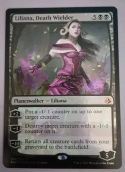 Liliana, Death Wielder Amonkhet Foil - Image 3