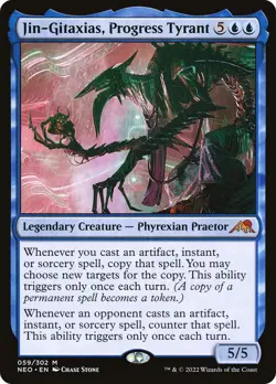 Jin-Gitaxias, Progress Tyrant Kamigawa: Neon Dynasty Regular - Image 1
