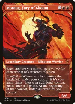 Moraug, Fury of Akoum (Showcase) Zendikar Rising Regular - Image 1