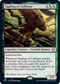 Sapling of Colfenor Commander 2021 Regular - Image 1