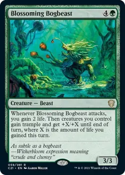 Blossoming Bogbeast Commander 2021 Regular - Image 1