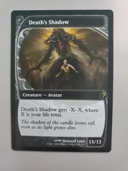 MTG Death's Shadow Mystery Booster 2 Future Sight Rare - Image 2