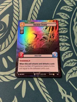 Drengir Spawn 826 Hyperspace Foil Legends Of The Force LOF Star Wars Unlimited - Image 1