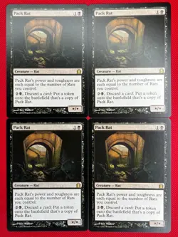 MTG 4X Pack Rat X4 Return to Ravnica Magic - NM/MT - Image 2
