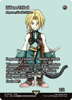Zidane Tribal - Ragavan, Nimble Pilferer (Showcase) Final Fantasy: Through the Ages Foil - Image 1