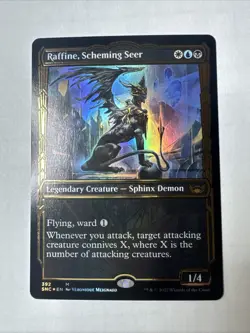 Raffine, Scheming Seer (Gilded Foil) Streets of New Capenna Foil - Image 2