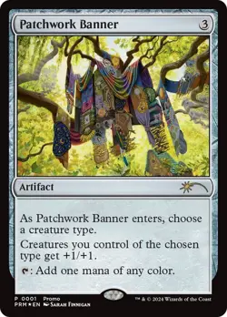 Patchwork Banner Media Promos Foil - Image 1
