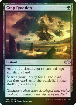 MTG Crop Rotation Foil ** Double Masters ** English (NM) - Image 3
