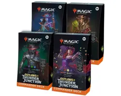 Magic MTG Outlaws of Thunder Junction Set of 4 Commander Decks SEALED!! - Image 1