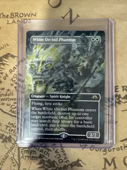 White Orchid Phantom (Borderless) Modern Horizons 3 Regular - Image 4