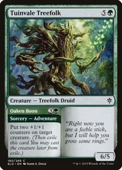 Tuinvale Treefolk Throne of Eldraine Foil - Image 1