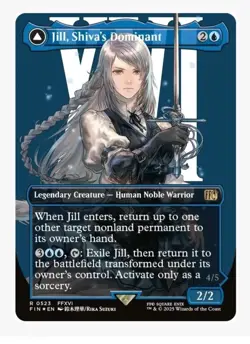 Jill, Shiva's Dominant (Borderless) Final Fantasy Foil - Image 1