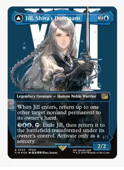 Jill, Shiva's Dominant (Borderless) Final Fantasy Foil - Image 2