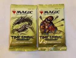 Two (2x) Sealed Magic The Gathering Time Spiral Remastered Booster Packs - Image 3